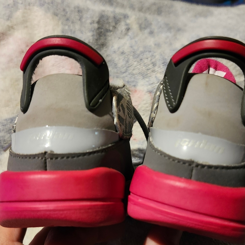 Stylish Kids Shoes in Gray and Pink